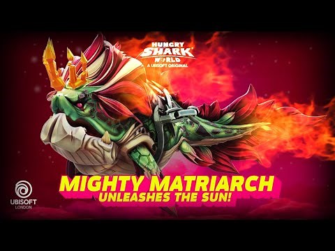 NEW MIGHTY MATRIARCH'S ABILITIES TRAILER - Hungry Shark World Movie & Trailer