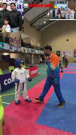 9 years old girl Karate kid Mehnoor Amin gold Medalist 🥇