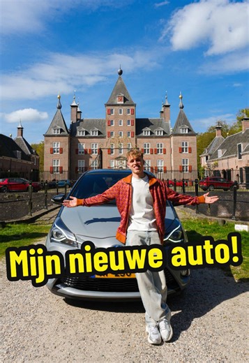 DIT IS MIJN NIEUWE AUTO! 🥹🩶 Wat vind jij ervan? 👀 #baileyfreestyle #auto #toyota #yaris