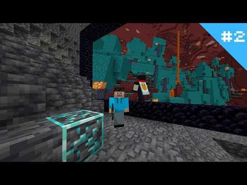 Caving and getting to the Nether in Hardcore Minecraft (with ‪@Timberwolf_wl‬)