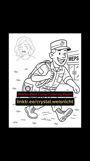 Marine Mom Coloring Pages #marinecorps #mom #oorah #semperfi #recruit