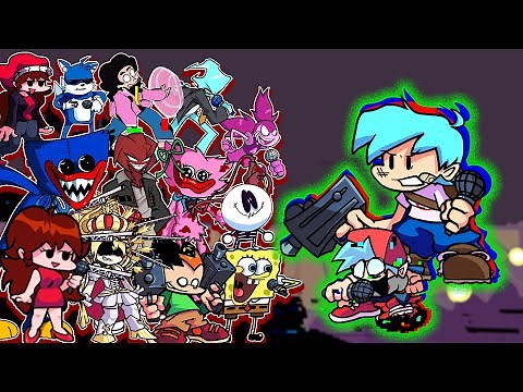 FNF Blue Balled But Different Characters Sing It 🎵 (Everyone Sings Blue Balled) (NEW CHARACTERS)