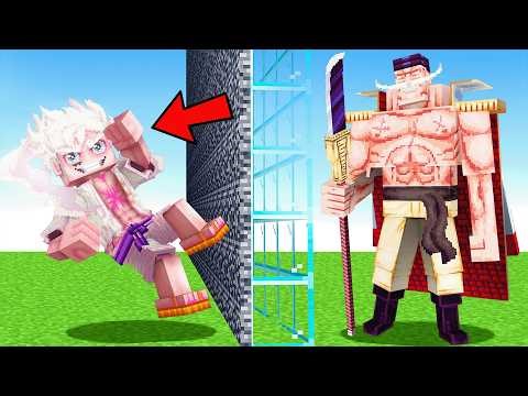 Minecraft But We One Piece MOB BATTLE!
