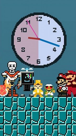 Mario Passes The Time #mario #animation