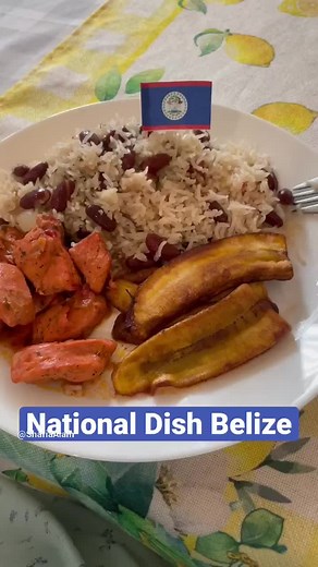 Belizean Rice and Beans - National Dish of Belize #belize #riceandbeans #nationaldish #food #foodie #recipe #cooking #homecooking #fyp #foodtok