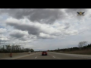 Driving on 401 Highway via Manning Road | Windsor Ontario Canada