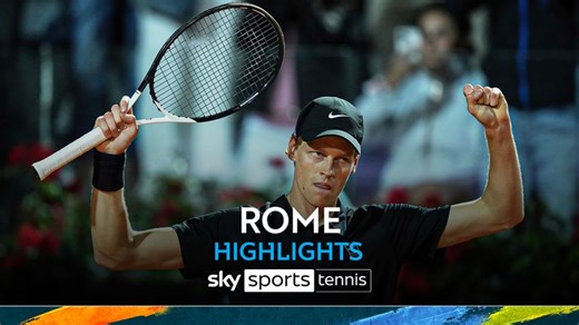 Jannik Sinner vs Tommy Paul | Rome highlights
