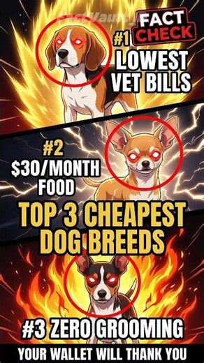 The 3 Most Budget-Friendly Dogs in the US