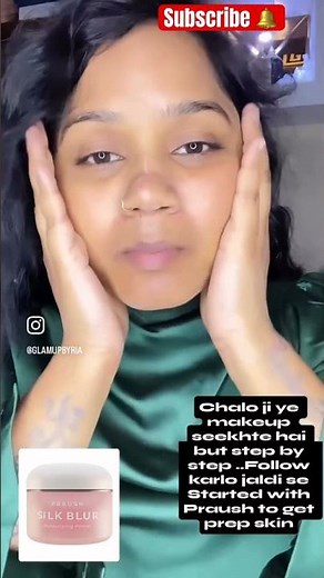 Makeup tutorial of this green eyes in step by step #eyemakeuptutorial #eyemakeuplooks #skinprep