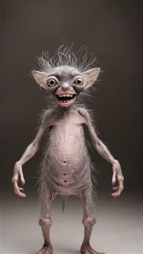 Cute Alien Baby Creature #shorts #foryou #life #lifemillionsyearsago #fypシ #alien #anthropology #fy