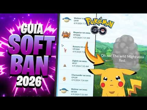 ⚠️Why do Pokémon always run away?🚨 Avoid the soft ban in Pokémon GO ❰ 2026 ❱
