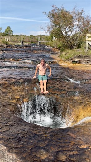 6.6K views · 101 reactions | Escorregando para dentro dos panelões no Cânion Guartelá em Tibagi - PR | Enjoytripbr | Facebook