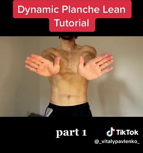 Dynamic Planche Lean Tutorial Part 1
