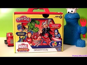 Play-Doh Marvel Super Hero Adventures Create Your Favorite Superheros Review