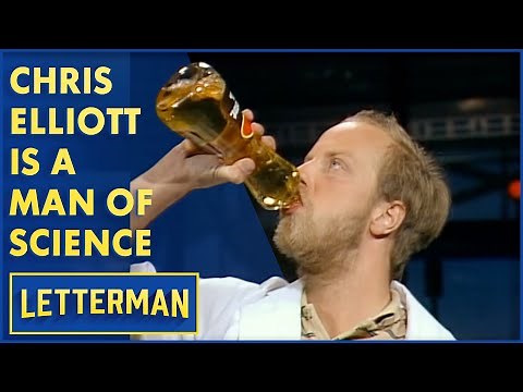 Who Asked For It? Chris Elliott Compares Peanut & Corn Oil | Letterman