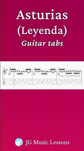 Asturias (Leyenda) guitar tabs 🎸
