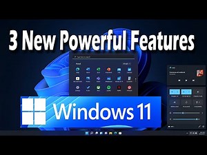 Windows 11 with 3 New Powerful Features 😍😳😳