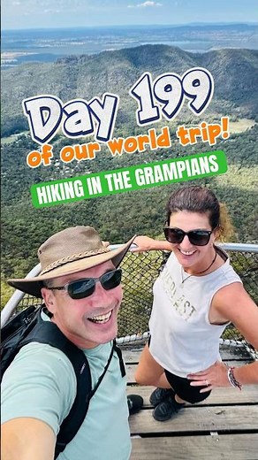 Day 199 of our world trip and we are hiking in the Grampians!