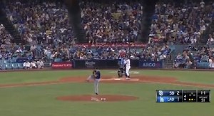 Insane Video Shows Dodgers And Padres Playing Though 7.1 Southern California Earthquake