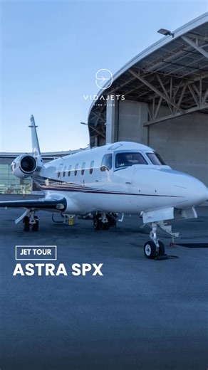 Private Jet Charters via Vida Jets on Instagram: "Did you know this jet launched the legacy of the Gulfstream G100? First introduced as the Astra in the 1980s and upgraded to the Astra SPX in 1994, this aircraft was later rebranded by Gulfstream in 2002 becoming a trusted jet for time conscious leaders. Fast. Reliable. Executive. Fly smarter. Fly Vida."