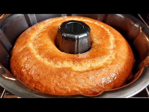 No eggs or milk! 🍋 Lemon cake that melts in your mouth! In just 5 minutes! Incredibly good!