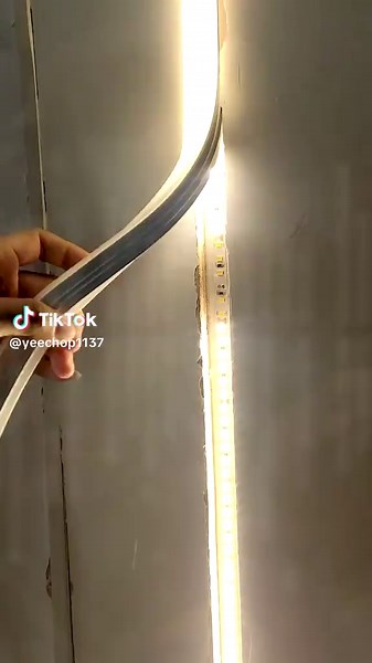 LED lights, DIY as you like! #yeechop #lights #neonlights #striplights #decoration #diy #diylights #diyledlights #ledstriplights #LED #strip #lighting #tracklighting #neonlight #roommakeover #electroniclighter #design #installation