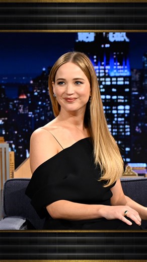 The Tonight Show on Instagram: "Jennifer Lawrence is okay with being “annoying” 🤣 #FallonTonight"