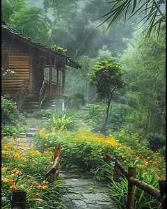 402K views · 10K reactions | Have a nice day with beautiful rain sound 李 | One travel reviews | Facebook