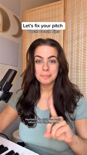 Lexi Pinnata on Instagram: "Overthinking pitch often shows up as hesitation. Try this. Speak the word on the pitch with confidence. Then sing it. If the spoken version is steadier, your voice is capable. It just needs a clearer intention. If you want guidance, feedback, and a place to train your voice consistently, comment PITCH and I’ll send you the Voice Gym link. . . #singingtips #vocalcoach #voicelessons #pitchtraining #vocalconfidence"