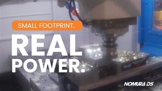DST-40L Compact Machining Center: BT30 Tool Vice from 17-4 Stainless Steel Demo | Nomura DS