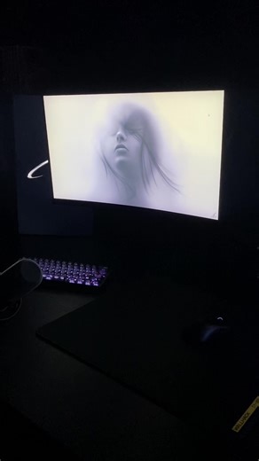 new comp ! #setup #techtok #setupgaming #desksetup #pcsetup