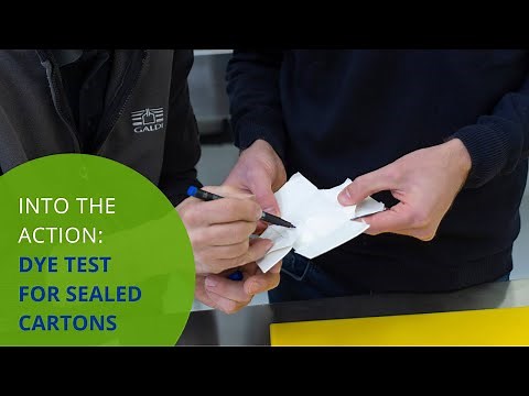 How to Perform the "Dye Test" for Perfectly Sealed Cartons