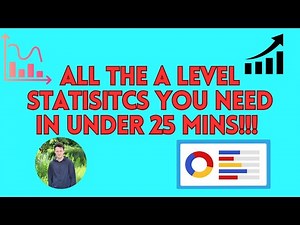 COMPLETE SUMMARY of Paper 3 STATISTICS A Level Maths!!! (For Edexcel and AQA students!!!)