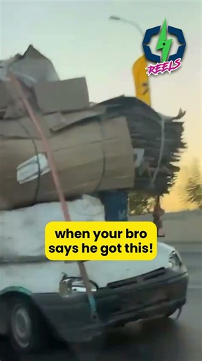 🔥Overloaded His Car And It's On FIRE!🔥