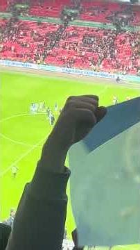 City fans singing hey Jude after winning the carabao cup versus Arsenal