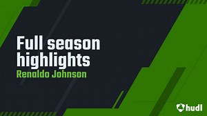 Full  Sophomore season highlights