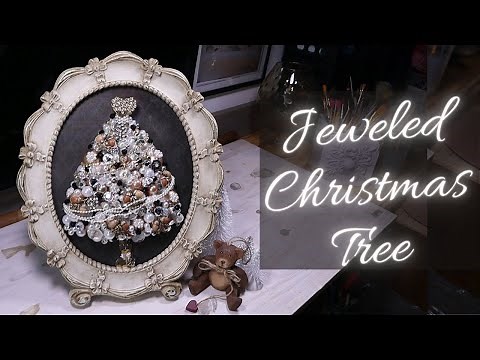 Jeweled Christmas Tree / DIY Christmas Crafts