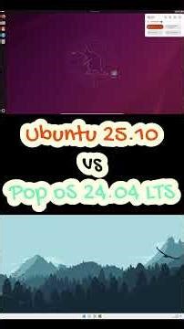 Ubuntu 25.10 vs Pop!_OS 24.04 LTS (2025) | Which Linux Distro Should You Use?
