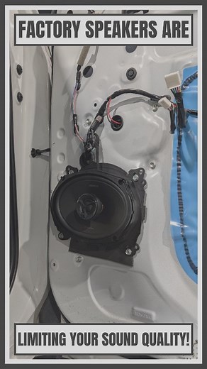 🔊 IT'S TIME FOR NEW SPEAKERS! 🔊 Did you know your factory speakers could be holding back your sound quality? We’ve got the solution.💪🔥 Our team can elevate your ride with premium aftermarket speakers — just like this Tundra that got a full Kenwood Excelon setup installed.🚀 Here are 3 reasons why upgrading your speakers makes all the difference 👇 1️⃣ Sound That Hits Harder – Aftermarket speakers deliver cleaner highs, deeper bass, and balanced clarity that factory systems just can’t match.⚡