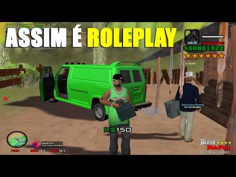 I'M MAKING RP IN BRAZIL ROLEPLAY BETTER EVERY TIME - GTA SAMP RP
