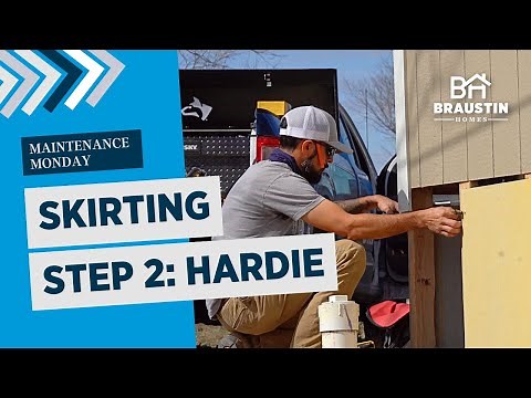 Skirting Installation | Step Two: Hardie