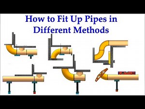 How to Align, Different Pipe Fittings, in Different Methods.