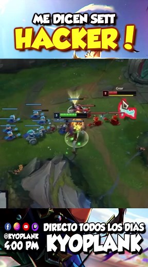 Me dice Hacker por usar Basicos #leagueoflegends | KyoPlank