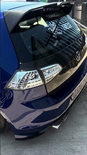 Bagged and highly modified MK7 golf R walk round video #golfr #modified ed