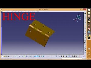 Catia V5 - Simple HINGE