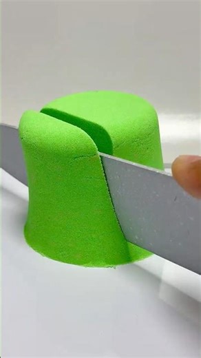 Relaxing Sand Cutting #shorts #softsand #relaxing