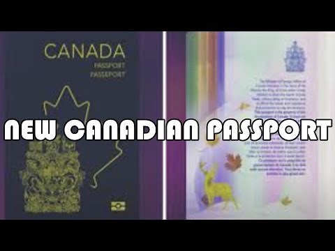 New Canadian Passport | UV Light and Security Features
