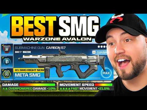 Meet the *NEW* BEST SMG in Warzone Avalon! (Best Warzone SMG Meta Loadout)