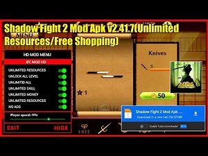 Shadow Fight 2 Mod Apk Unlimited Energy Max Level 52 Money Latest Version Titan Special Edition