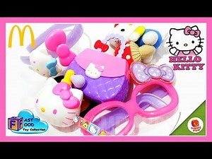 2018 Hello Kitty McDonald's Happy Meal Toys (complete set) | fastfoodTOYcollection